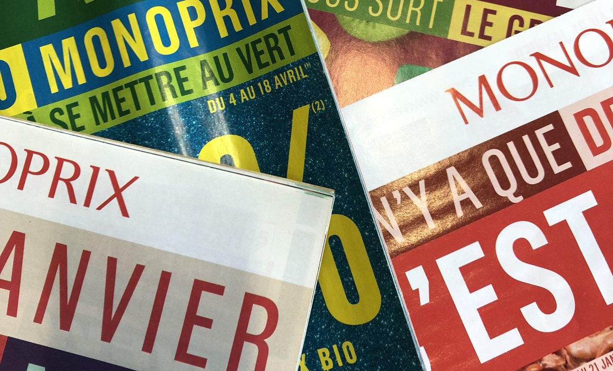 Groupe_Casino's tweet photo. .@Monoprix supprime la distribution de ses catalogues papiers. L'enseigne souhaite faire évoluer sa communication client avec des outils plus respectueux de l’#environnement. Un #engagement fort qui permettra de sauver 2400 tonnes de papier par an. 🍃
🔗 https://t.co/vOSZ1wV4GM https://t.co/iJuyOr2TY0