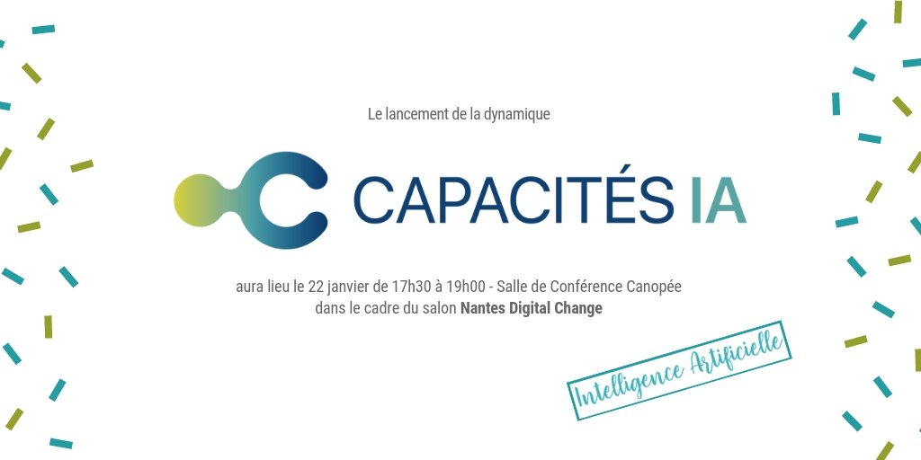 CAPACITES_SAS's tweet image. J-12 LANCEMENT ! Un éventail d’expertises en #IntelligenceArtificielle  pour répondre aux besoins propres des entreprises, quel que soit le  domaine  d&apos;application #DeepLearning #AnalysePrédictive  #ReconnaissanceImage #SystèmesAlerte et de #Diagnostic ou encore en  #BigData