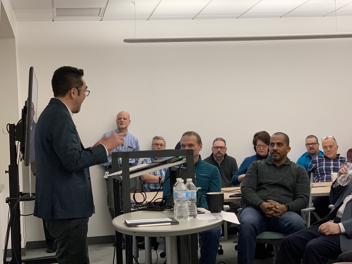 JimLiebert's tweet image. Lots of energy in the #compuware Town Hall!  Thanks @RealGeneKim and @mik_kersten!