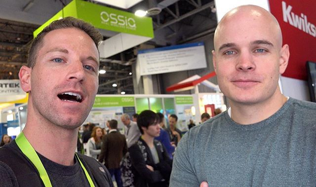 schmanke's tweet image. Look who I got to chat with!? Zach from @zacksjerryrig very nice guy. Filmed a short interview, stay tuned for that. .
.
#ces2019 #CES #authentech #youtube bit.ly/2VIEphG