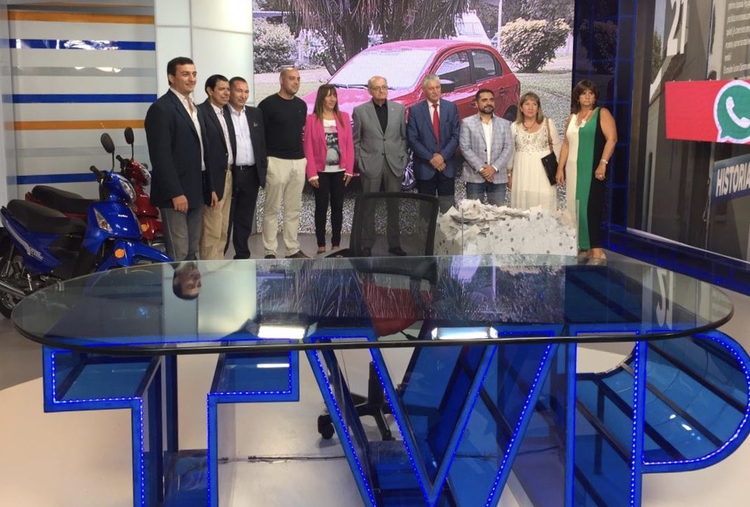 Ya estamos en <a href="/canal10tucuman1/">Canal 10 Tucumán</a> con todo listo para el sorteo final! #FiestaEnLasGalerías