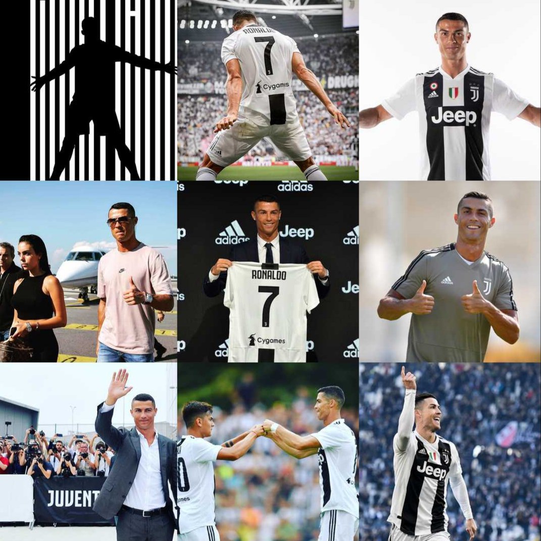 juventusfc's tweet image. Oggi sono 6 mesi insieme, @Cristiano ⚪⚫
#CR7JUVE | #BestNine. La vostra preferita? 📸