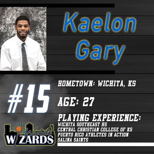 KAELON GARY

Central Christian College of Kansas 
1000 Point Scorer  
All Time Leader in Steals
All-Time Single Game Record Holder in Steals
2x All-Conference NCCAA

Puerto Rico Athletes in Actions Tour
Salina Saints 2016-2018 (ABA) 
22 PPG 4 STL 5 REB