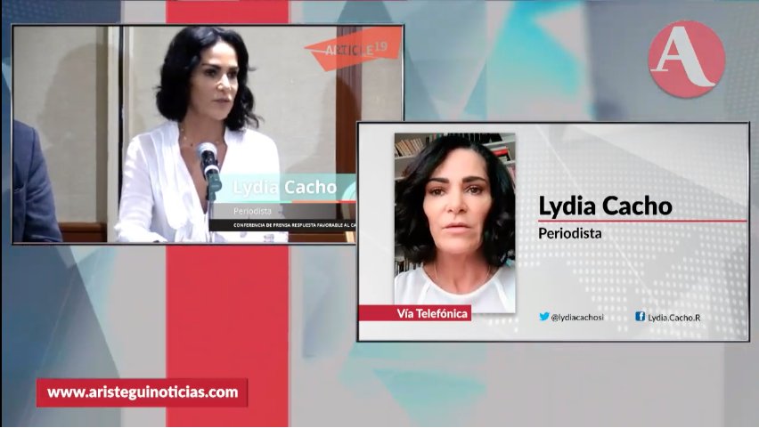 Aristegui Noticias's photo on Lydia Cacho