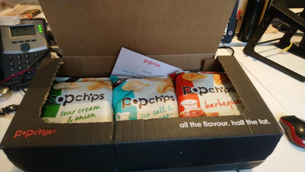 de_stacpoole's tweet photo. Thank you @popchipsUK with all of this I will certainly enjoy getting popped #getpopped https://t.co/pUZ33Ns9kA