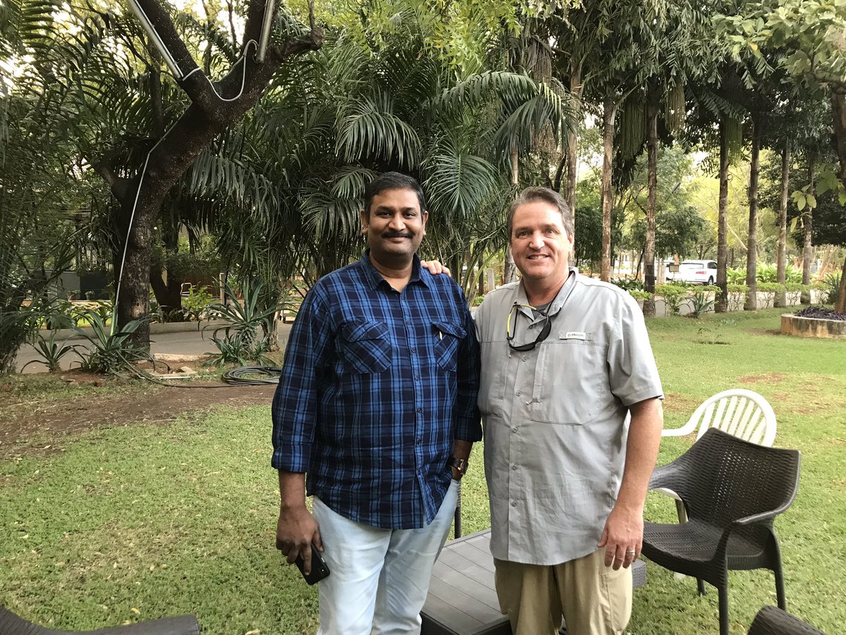 ickerso's tweet photo. @jeremyfoster Hi Pastor, my family and I are in India and on Tuesday I was able to meet the gentleman, Steven Chitti Babu, who began drilling the first of four water wells in India, funded by Hope City! https://t.co/O4ByTWsx3n