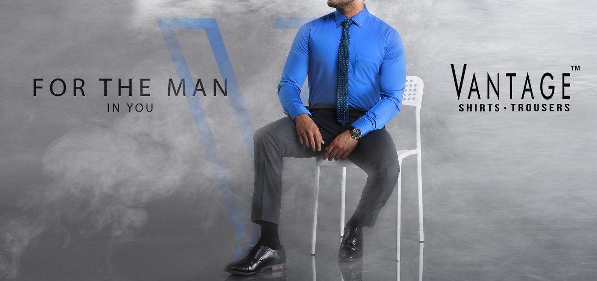 Vantagelk's tweet photo. Make for a long lasting impression by wearing snazzy and classy attire from Vantage. #Vantage #SriLanka #MensWear #VantageOutfits๐๐#VantageShirts #VantageSriLanka #VantageFormals #VantageBlue #Clothing #MenTrousers #OutFitInspiration #Trousers #VantageTrousers #FormalShirts https://t.co/Cs5NaPf7Ne