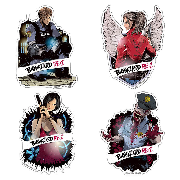 Resident Evil France De Nouveaux Stickers De Chez B Side Label Sur L Univers De Biohazard 2 Pointeront Le Bout De Leur Nez Fin Mars Au Japon T Co Slwbakwly8
