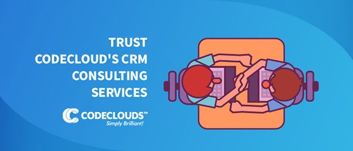 codeclouds's tweet image. Our CRM consulting services are what you need to get your direct response campaign up and running! We support you from 4 global locations 18 hours a day and 5 days a week. Come find out why our experts are right for you.
bit.ly/2VKf5bg
#CodeClouds #HireCRMDevelopers