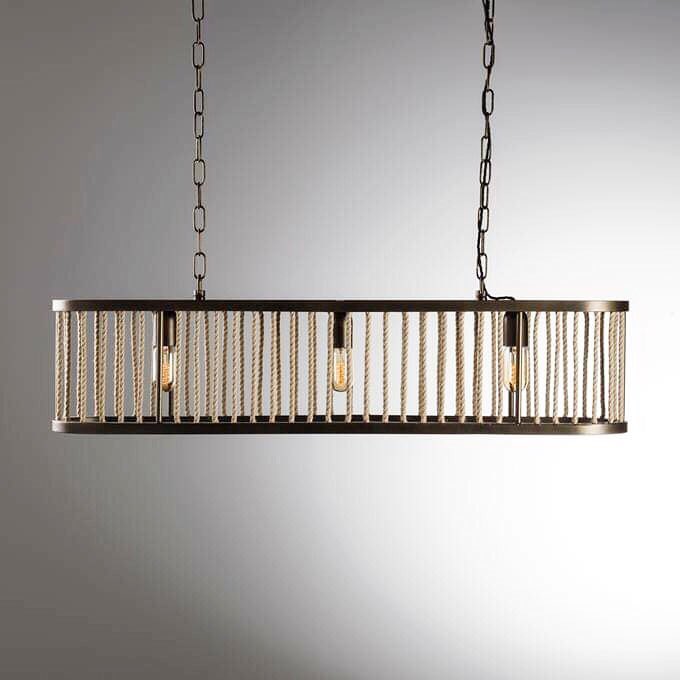 optimelight's tweet photo. Take a look at our ‘Lozenge’ lighting fixture featuring Hemp Rope & Back Stitch detail, shown in our exclusive Old Bronze finish with subtle Gold shimmer. This beautiful pendant is ideal for booth or island seating💡#lighting #design #ropedesign https://t.co/rQI2hR5HPr