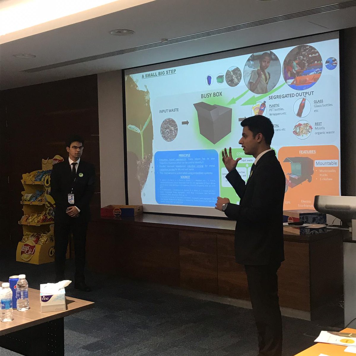 pepsicoctg's tweet photo. Tushar &amp; Utkarsh, team 2toInfinity from India dazzling PepsiCo Leaders with their presentation. Good luck! https://t.co/CbT9EZLS5m