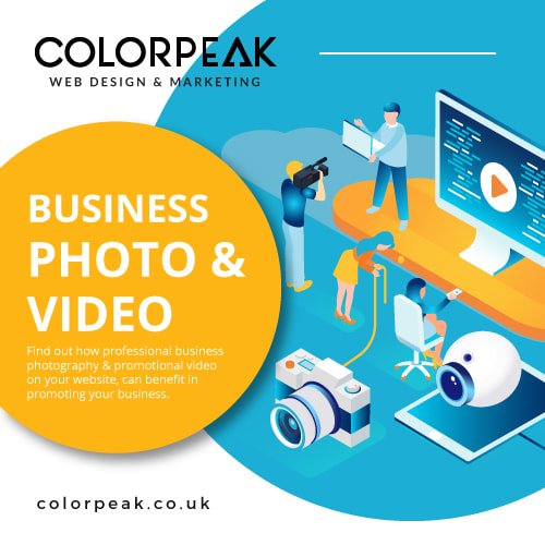 ColorpeakLtd's tweet photo. Promo #video 🎥 and business #photography 📷 will boost up your customer's trust in your brand. Check out our portfolio ✅ ✅ ✅ at https://t.co/ahYpChUk21 #colorpeak #brandawareness #videomarketing #marketing https://t.co/7Uu0r5ac7z
