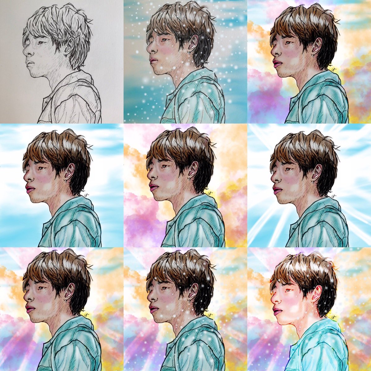 AmezeitArt's tweet image. Been #editing an old #sketch for a #phonecoverdesign

#kpopfanart #kpop #bts #btsfanart #taehyungfanart #taehyung #fanart #illustration #design #printdesign #ink #digital #drawing #그림 #comicart #manga #anime #animation #style #print #portrait #portret