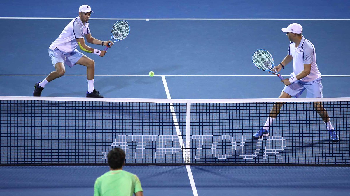 ATP Tour (@ATP_Tour) on Twitter photo 10/01/2019 23:04:45 .@Bryanbrothers & @Bryanbros move into the @ASB_Classic semi-finals. ▶️ bit.ly/2H4h1rv .@Bryanbrothers & @Bryanbros move into the @ASB_Classic semi-finals. ▶️ bit.ly/2H4h1rv