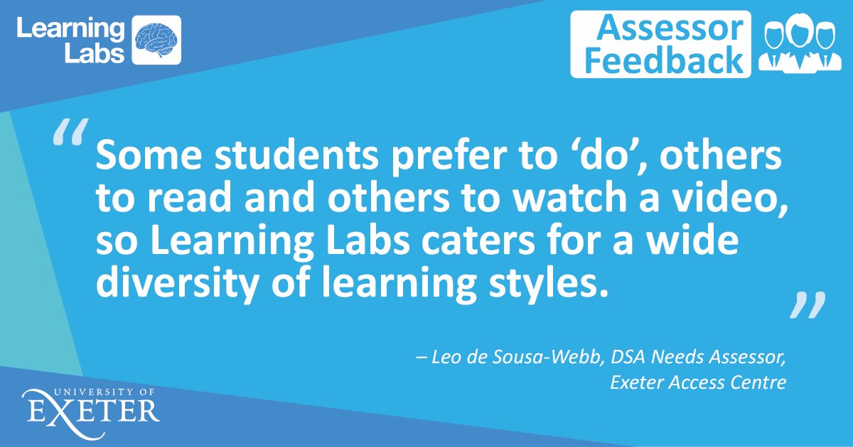 LearningLabsUK's tweet image. It&apos;s great to see that needs assessors appreciate that Learning Labs is designed to support all learning styles. Discover the brilliant #assistivesoftware features you can practice and learn with Learning Labs through our interactive ‘do’ tutorials today - bit.ly/2QEibcW