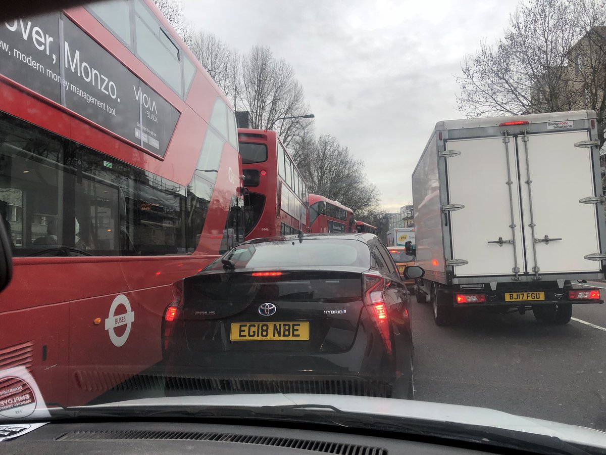 Don’t miss London traffic one bit, bud conga 6 units deep #keepinglondonmoving