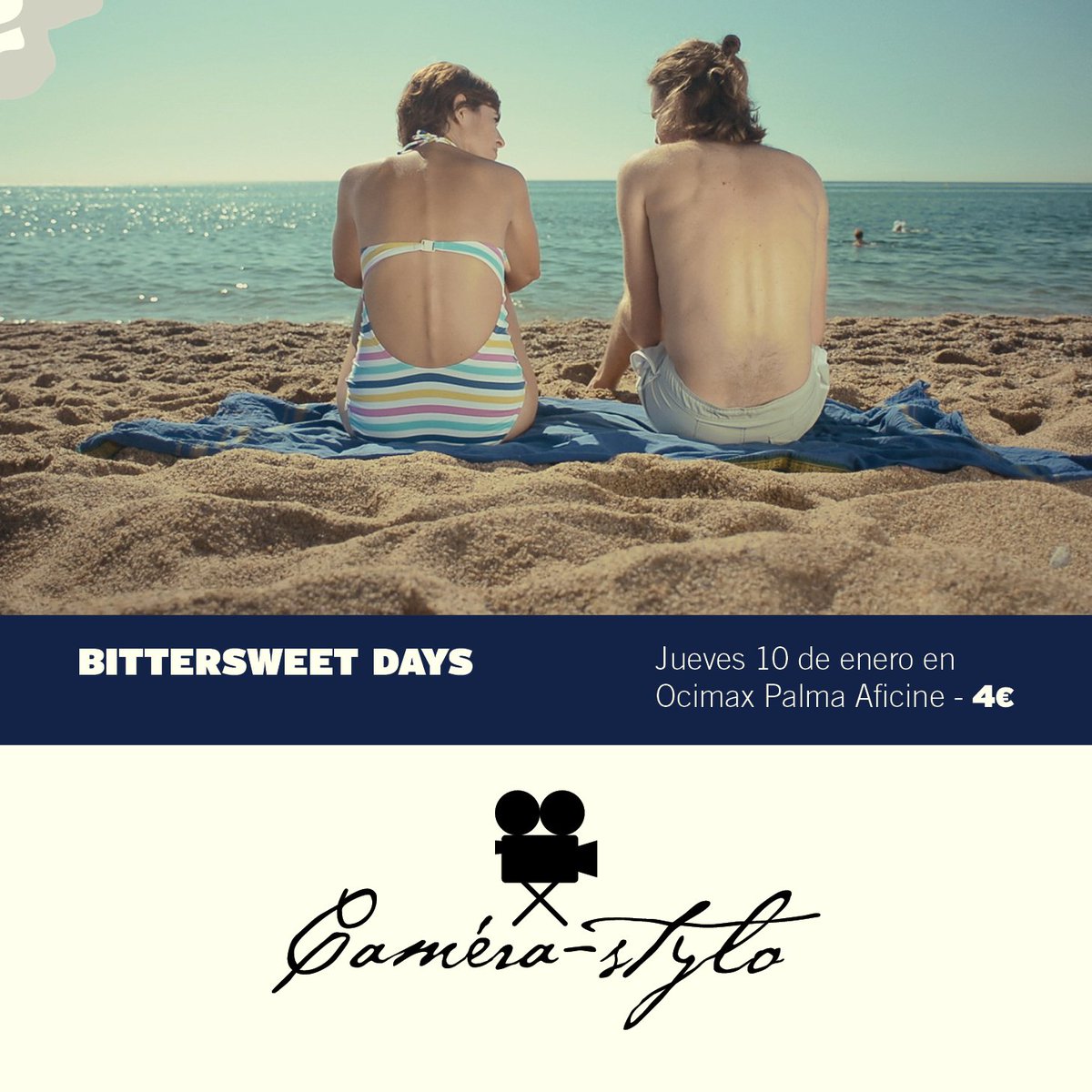 ¡<a href="/DaysBittersweet/">Bittersweet days</a> en #OcimaxPalmaAficine!😍 ¡Hoy empieza el ciclo de directores mallorquines en #CaméraStylo! 🤩👉aficine.com/eventos/biters…