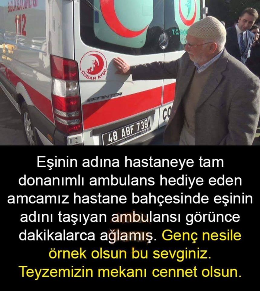 dog__lovers__'s tweet photo. EŞİ İÇİN AMBULANS YAPTIRDI

#bonusal
#10OcakÇalışanGazetecilerGünü https://t.co/0QnJfrfgA8