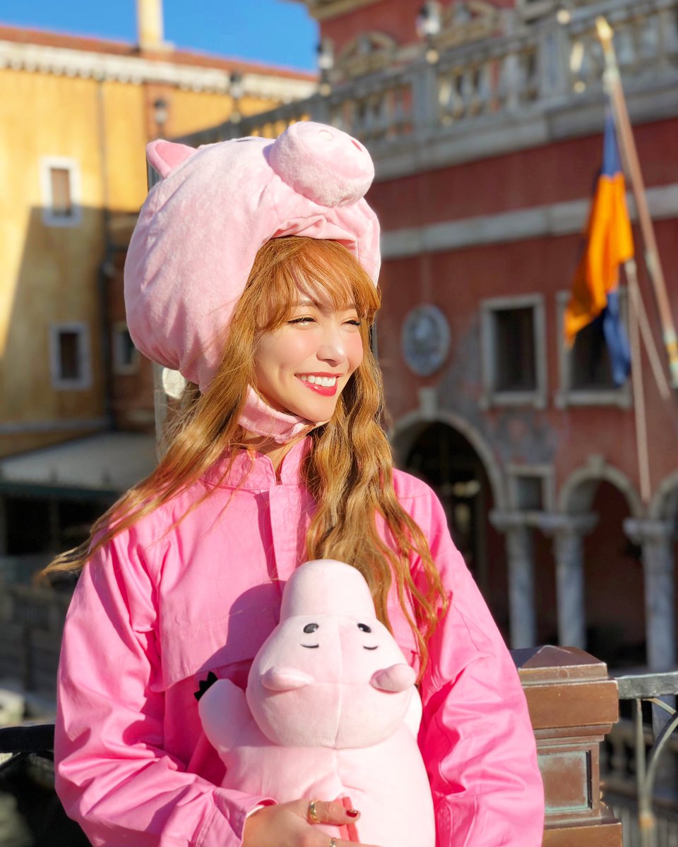 武田静加 最初ハムちゃんはただの豚さんだったと思ってて 顎のところに100円600円って書いてあるんだけど 一体なんなんだろう って思ってたら貯金箱だった ハムちゃんが もっとすきになりました ディズニーシー