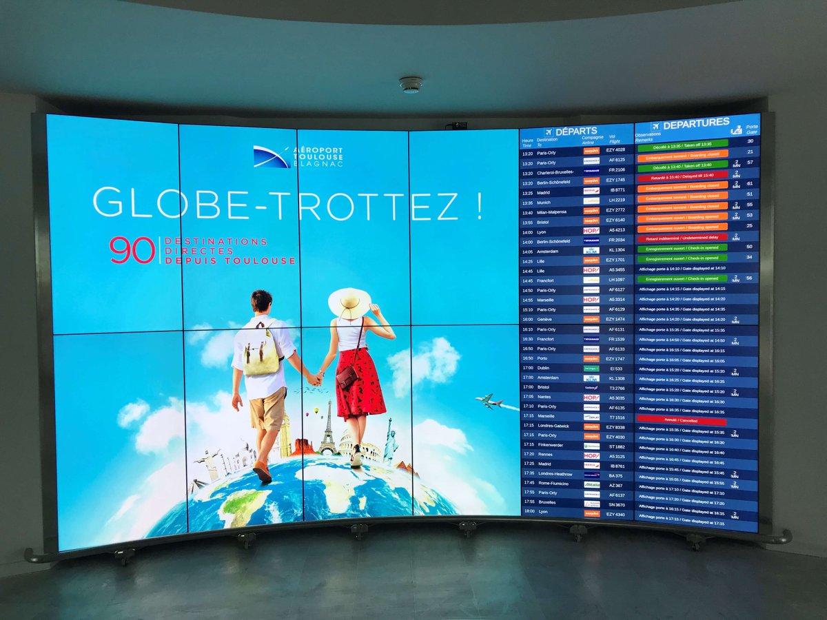 Toulouse-Blagnac airport case is now available in english !
Read more here lcs-info.com/blog/toulouse-… #digitalsignage #livecreativesignage