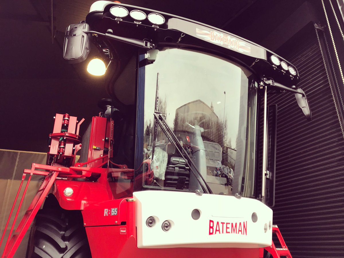 The superb RB55 Sprayer is being prepped ready for our video shoot tomorrow for Bateman. #teambateman