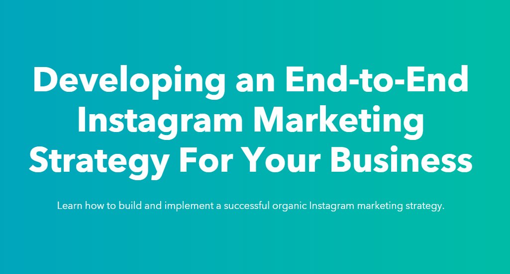 HubSpot Academy (@hubspotacademy) on Twitter photo NOW LIVE: Learn Instagram Marketing Strategy with <a href="/SueBZimmerman/">Sue B. The Instagram Expert📲</a> in your HubSpot Academy Learning Center! bit.ly/2M3tECa NOW LIVE: Learn Instagram Marketing Strategy with <a href="/SueBZimmerman/">Sue B. The Instagram Expert📲</a> in your HubSpot Academy Learning Center! bit.ly/2M3tECa