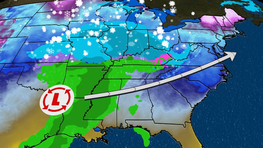The Weather Channel on Twitter &quot;A snowstorm will likely impact travel