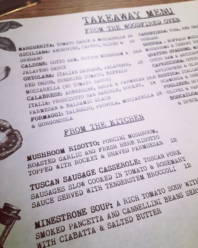 Hungry? have you seen our new takeaway menu 🚀 👀 #woodfired #kitchen #menu