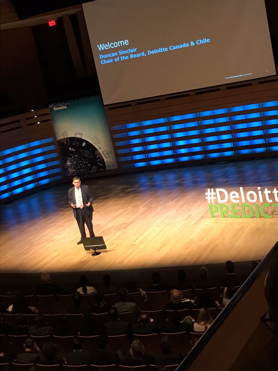 Honoured to be invited to #deloittepredics by <a href="/DeloitteCanada/">Deloitte Canada</a>