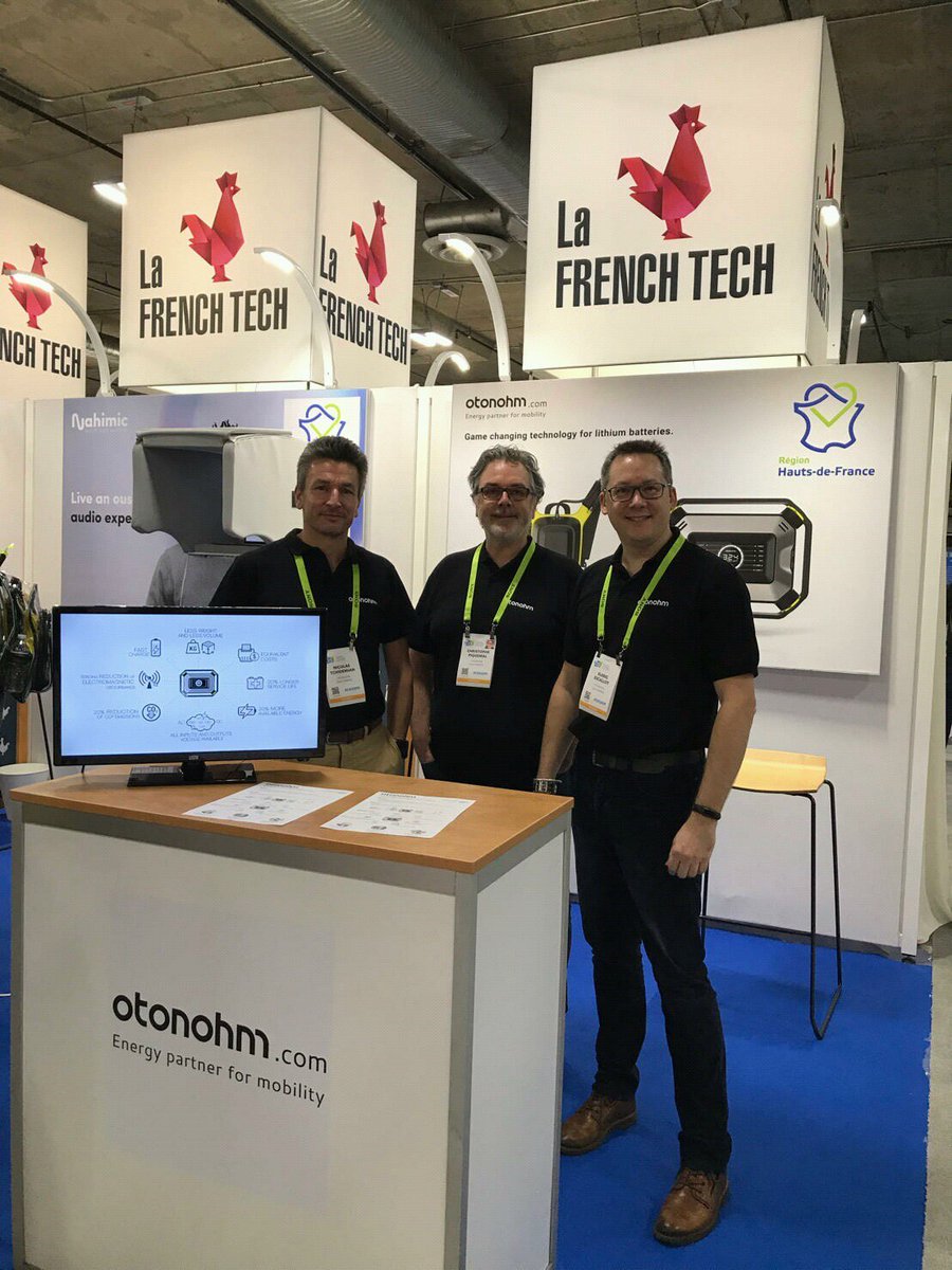 la startup @id_nrj #Otonohom présente au #CES2019