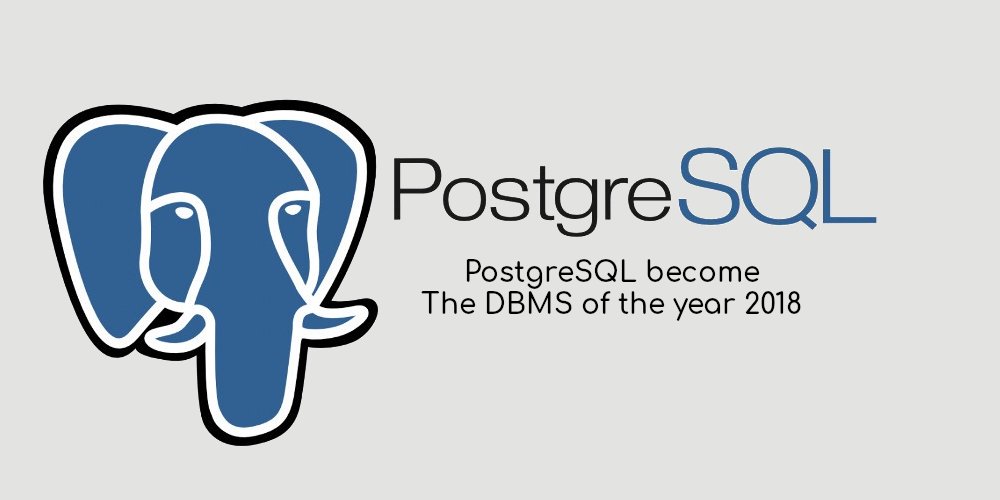 geekboots's tweet photo. #PostgreSQL become the #DBMS of the year 2018
#DBEngines #Database #DataBaseManagementSystem #database
https://t.co/zrA0hJwHas https://t.co/18FK54SRy4