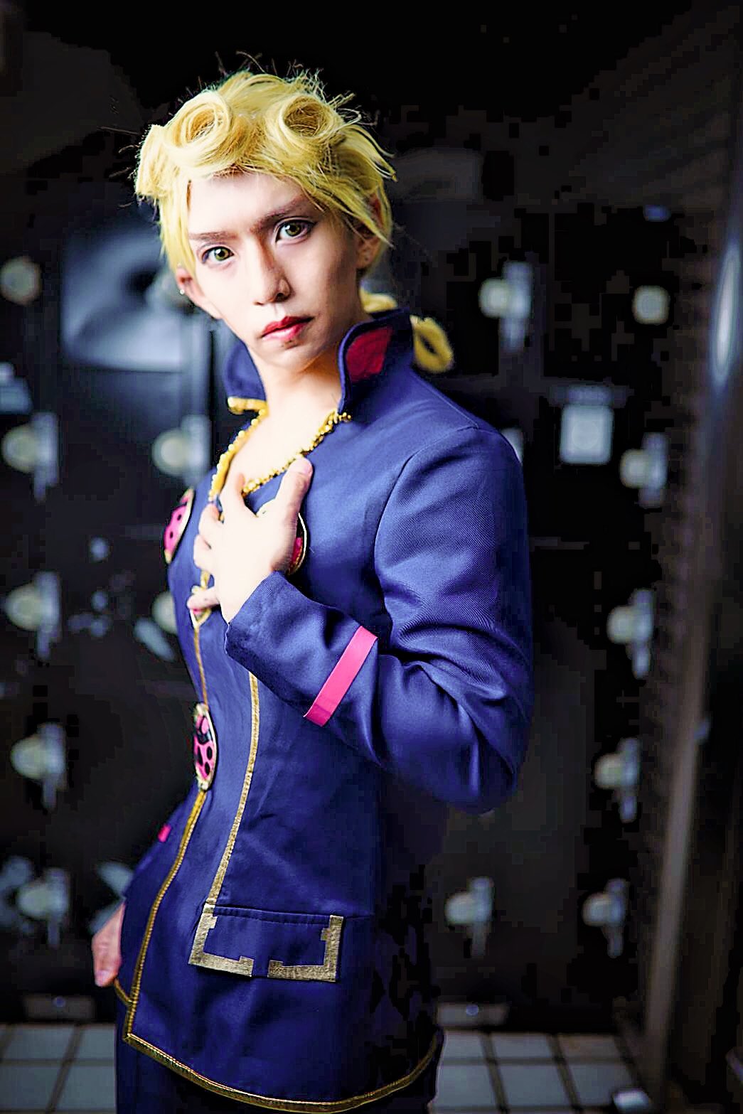 Cima セクシー王子 コス注意 ジョジョの奇妙な冒険 ジョルノ ジョバーナ Photo Kowloon Co コスプレ アニ鍋 Cima セクシー王子 コス注意 ジョジョの奇妙な冒険 ジョルノ ジョバーナ Photo Kowloon Co コスプレ アニ鍋