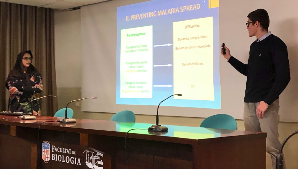 evodevogenomeUB's tweet image. Congratulations to all participants of the IX @TraMA_UB symposium @GeneticsUB @BiologiaUB presenting very interesting talks on Animal #Breeding and #Transgenesis. The future is yours! 🙋🏻‍♀️🙋🏻‍♂️💪🏻👏🏻👏🏻👏🏻