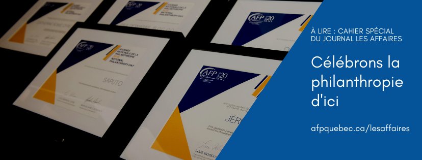AFPQuebec's tweet photo. C'est avec grande fierté que l'AFP Québec figure dans l'édition du 12 janvier 2019 du journal @la_lesaffaires ! Consultez le cahier spécial de 8 pages et (re)découvrez notre association, son apport au secteur et les lauréats de l'édition 2018 de la JNP https://t.co/PqjD6ICI6L https://t.co/GoLadywpIr