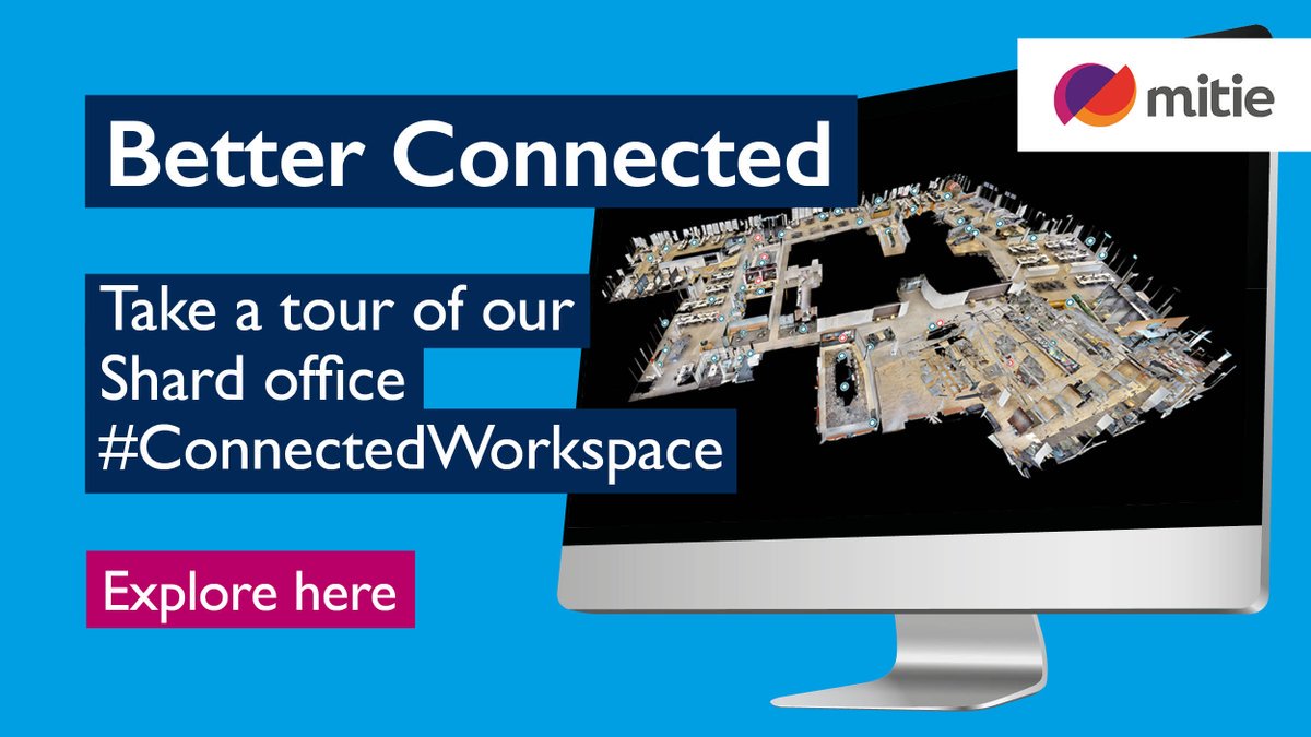 mitie's tweet image. Take our virtual tour and discover how #ConnectedWorkspace creates better welling, better productivity and better delivery for our customers. connectedworkspace.com/take-a-tour/ #facilitiesmanagement #digitaltransformation