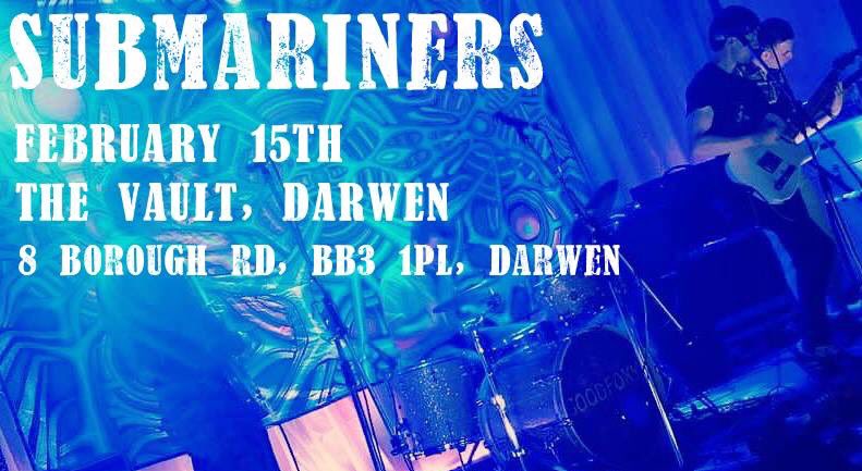 We’ll be close to home next month at The Vault, Darwen, with a big gig for you 🌘