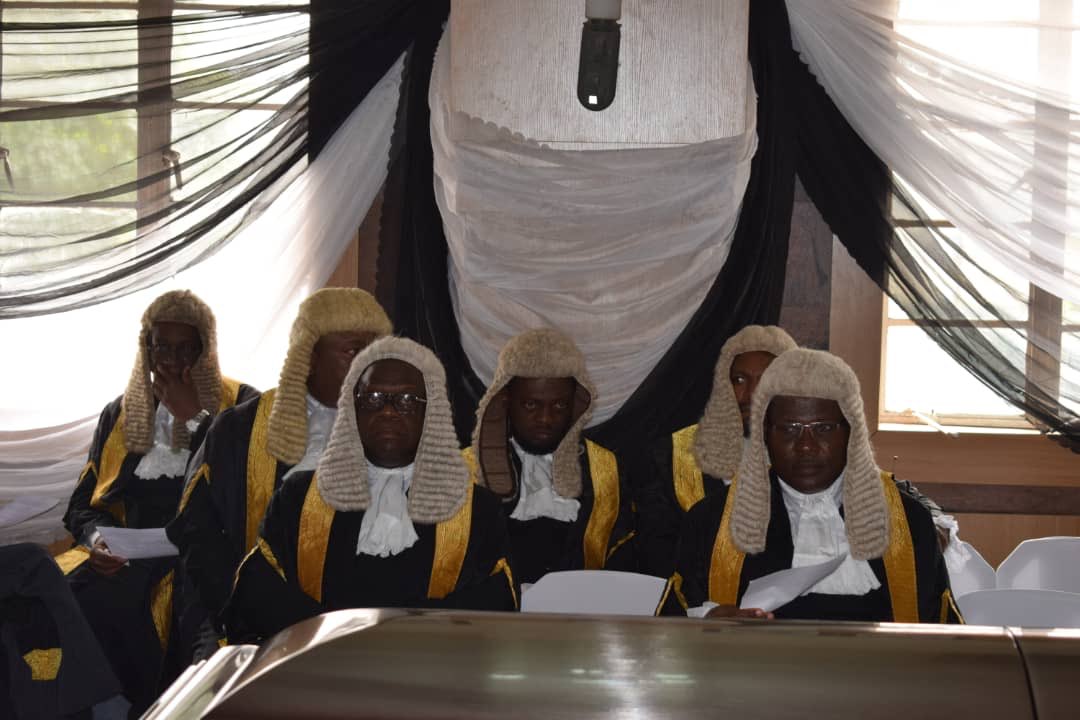 nijikazeem's tweet photo. At The Valedictory Session held in Honour of Late Chief Frank Odunayo Akinrele, SAN at The High Court Foyer, Igbosere, Lagos. https://t.co/pDNtvpxHBJ