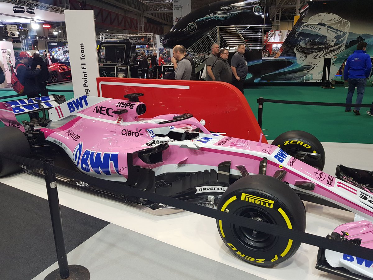 The Pink Panther is at @Autosport_Show - come and say hi and try our Esports simulator at the @RAVENOLUK stand!
