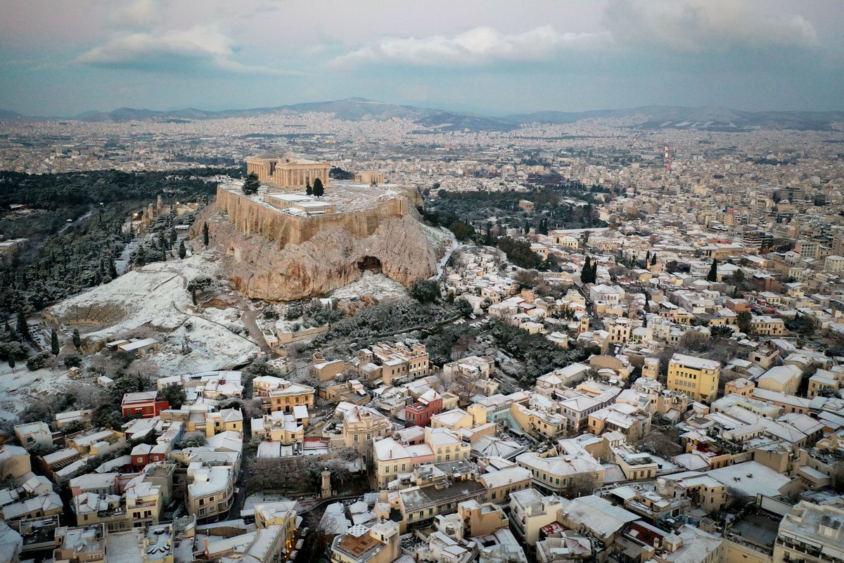 airotelgroup (@airotelgroup) on Twitter photo Did you have the chance to experience #Athens covered in a coating of #snow last Tuesday morning? The view of the #Acropolis dressed in white was magnificent! ❄️☃️
(Photo by <a href="/eurokinissiTV/">eurokinissi</a> )
#Greece #AirotelGroup #hotel #Parthenon #TheAcropolis #winter #WinterInGreece Did you have the chance to experience #Athens covered in a coating of #snow last Tuesday morning? The view of the #Acropolis dressed in white was magnificent! ❄️☃️
(Photo by <a href="/eurokinissiTV/">eurokinissi</a> )
#Greece #AirotelGroup #hotel #Parthenon #TheAcropolis #winter #WinterInGreece