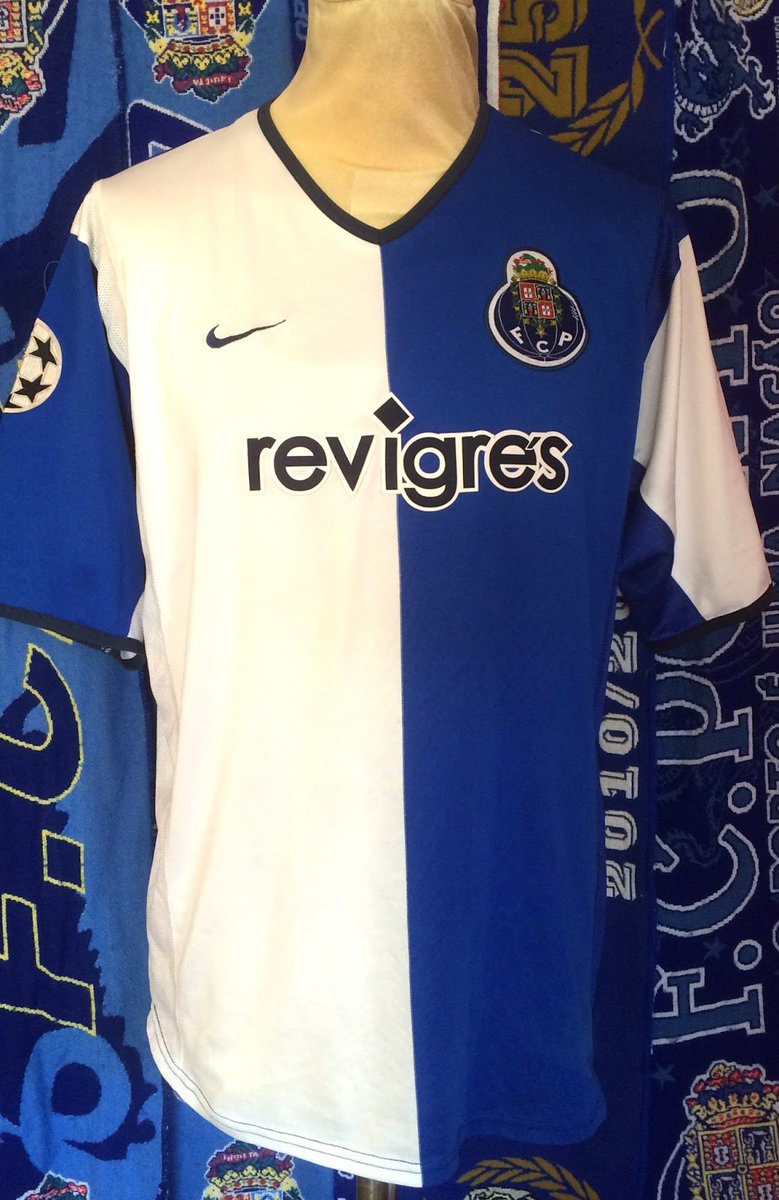 Maillot de football retro domicile Porto FC 2000-2001