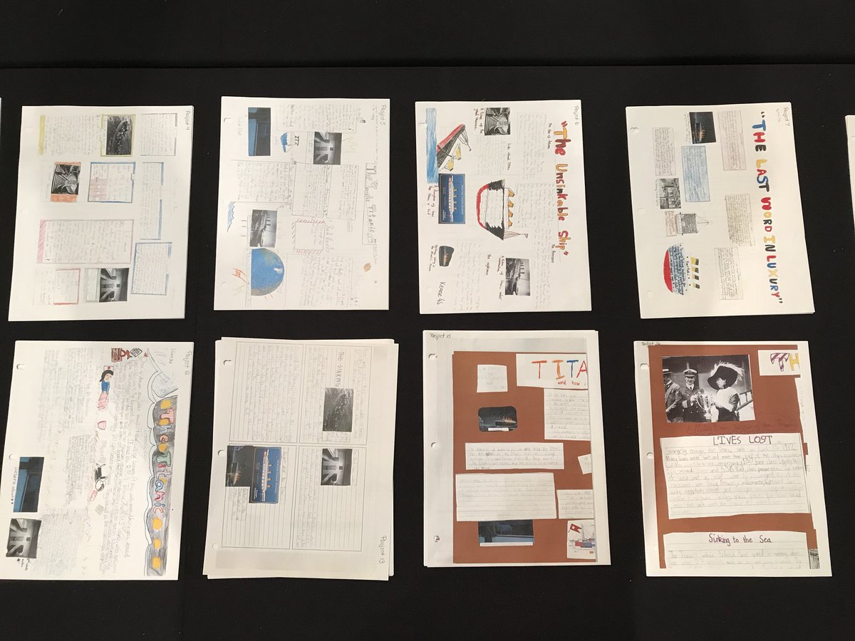 Titanic_Museum's tweet photo. We did a International Virtual Tour for a school in Bangkok a few months ago... this week our crew reviewed &amp; determined the top 3 projects!! They gave feedback, encouragement, correction &amp; ended each review w positive words to the student in Morse code! 
#titanic #401forever https://t.co/locQZGcehb