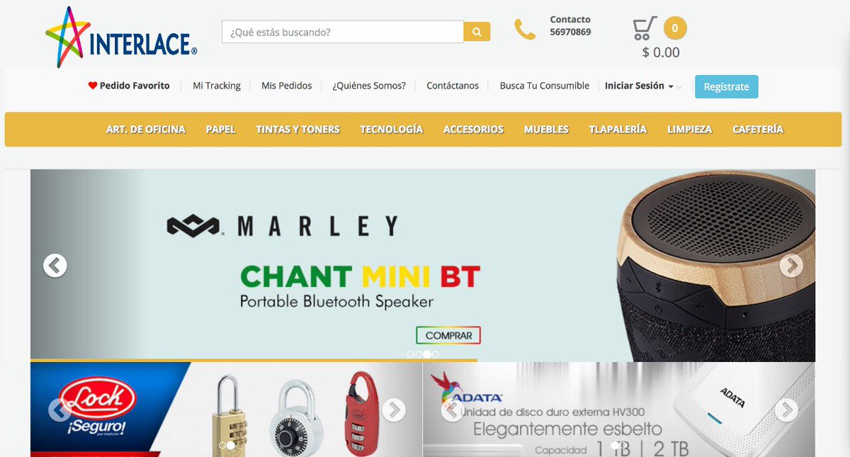 INTERLACEmx's tweet image. Interlace el que te da optimización y eficiencia.
Conoce nuestra oficina virtual, diseñada para darte de la forma más fácil y sencilla la herramienta de compra y tracking de productos las 24 horas del día, durante los 365 días del año. http://200.52.87.140/index.sp?custNum=30688