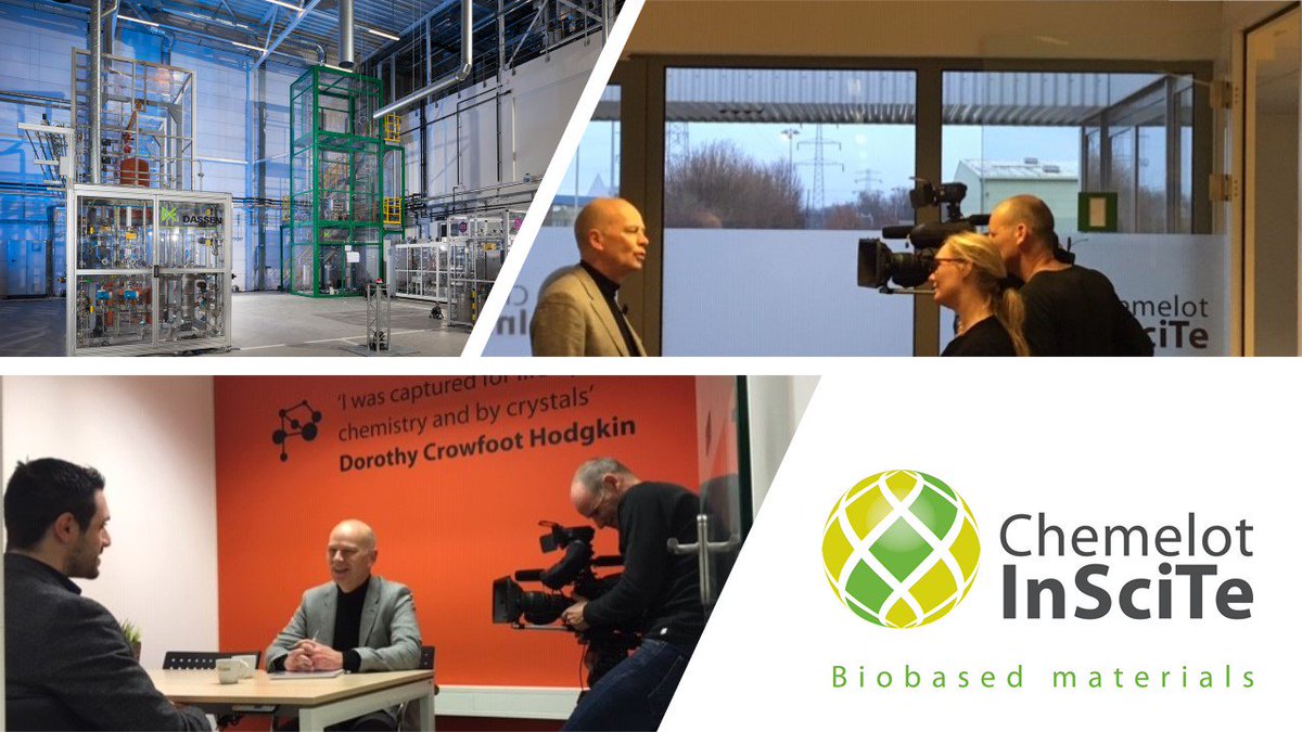 Starting up 2019 hosting a camera crew filming #biobased #startup #Vertoro to broadcast in the US! Vertoro's Panos Kouris <a href="/kourispan/">Panos D. Kouris</a> and Emiel Staring of <a href="/Chemelotinscite/">Chemelot_InSciTe</a> were interviewed about our piloting assets at <a href="/BL_Chemelot/">Brightlands Chemelot Campus</a> Campus. Follow us on Twitter to watch the preview!