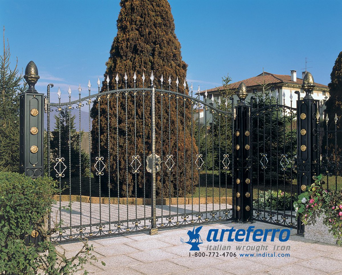 InditalUSA's tweet photo. Give your garden, drive, or yard a touch of old world charm with wrought iron gates and railings

https://t.co/4TTeHmiMtf

#arteferro #irongate #ClassicIron #wroughtiron #forgedgate #wroughtirongate #gardengate #italiandesign #beautyinspo #designinspo #gates https://t.co/jHuEDMTcNq