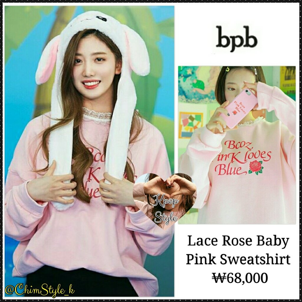 ChimStyle_k's tweet photo. 181229 #CherryBullet Official Instagram Update with #Yuju 🍒👇
Top: BPB - Lace Rose Baby Pink Sweatshirt (₩68,000)
#CherryBulletFashion #CherryBulletStyle #LOADING_YUJU #PLAYING_YUJU #QnA https://t.co/7VCJjYEGD5