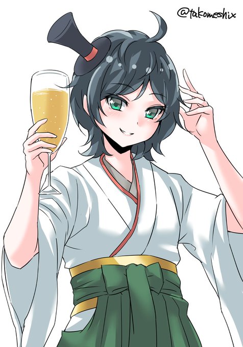 君の瞳に～(+20分)
#艦これ版深夜の真剣お絵描き60分一本勝負
#艦これ版真剣お絵描き60分一本勝負_20190110 