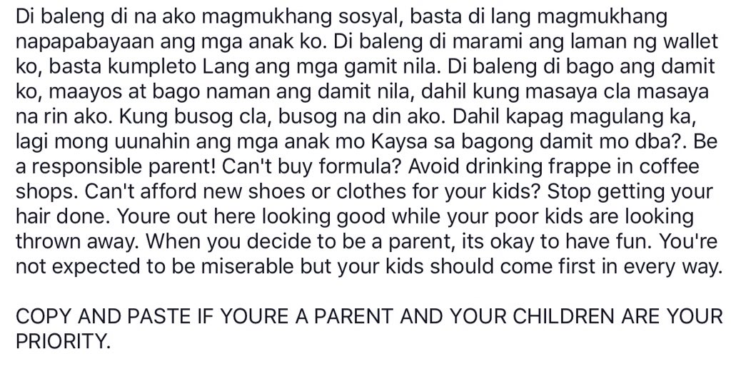 Ruffirrific's tweet photo. Slap! This is me! It's always-always #FamilyFirst #ChildrenFirst bago mag-inarte. https://t.co/uLnRmq3G2l