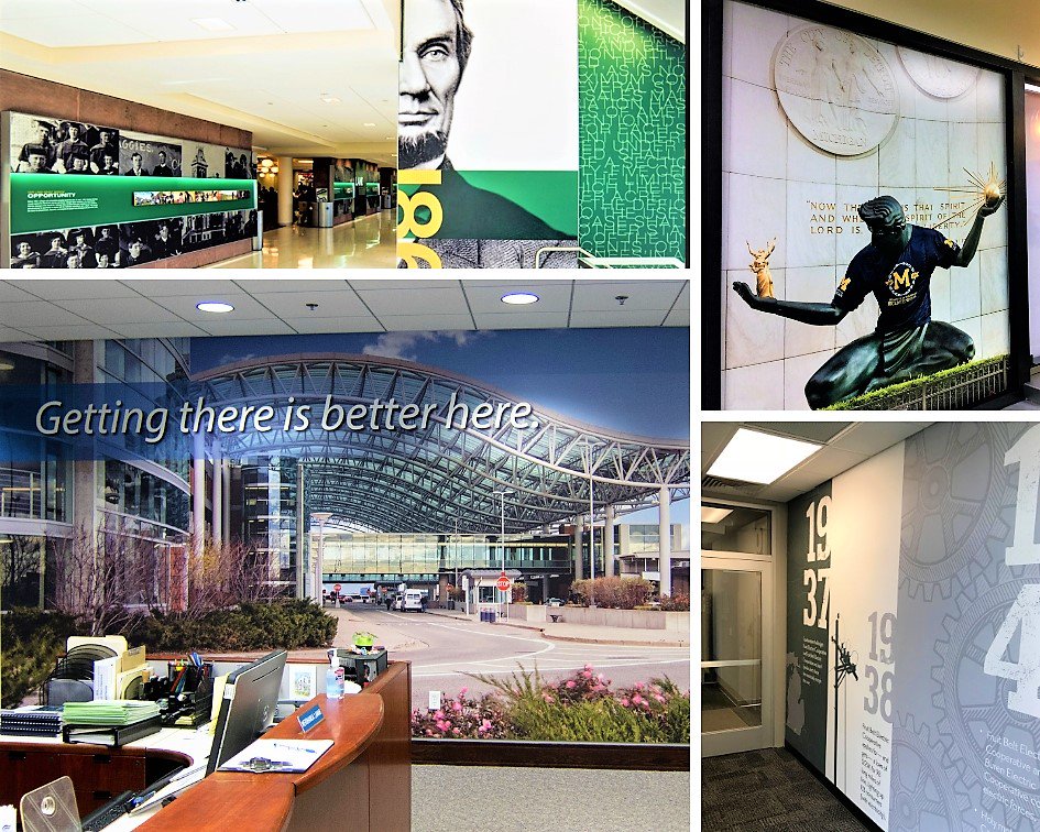 agio_imaging's tweet photo. When it comes to customizing your walls, @agio_imaging has you covered!  Our wall covering line offers an array of tailored options to reflect your businesses #brand and style, achieving the #quality look that you desire! #ThursdayMotivation #branding #custom  #design https://t.co/YLHDSTU0IV
