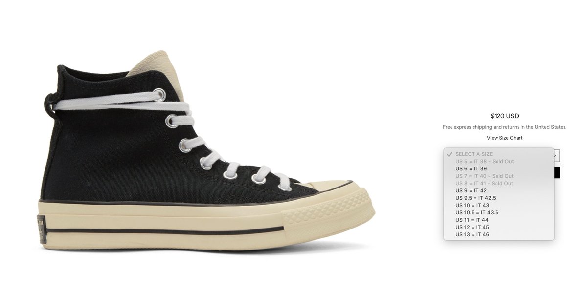 fear of god converse restock