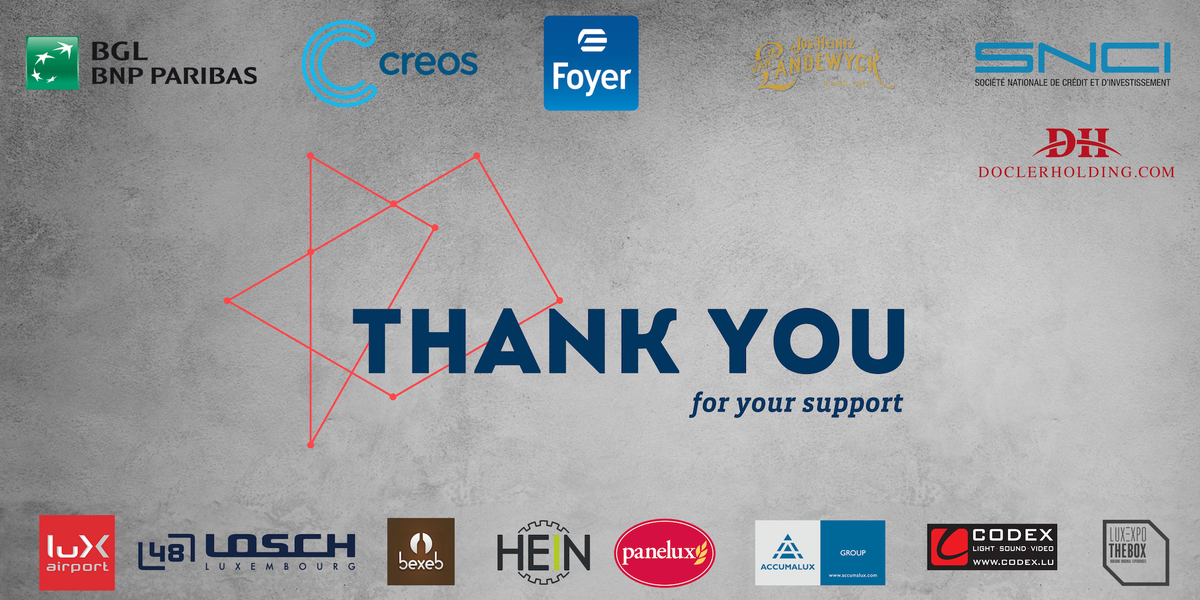 Fedil_Lux's tweet photo. Very excited for our 2019 #FEDILNewYear's Reception!
Thanks to our awesome partners & supporters tagged in the image & #Foyer #SNCI #Landewyck #Losch #Accumalux #Codex #FoursHein #Panelux
Join us now to be part of this event next year! https://t.co/3ArNi9aeiv https://t.co/qrsommSo2q